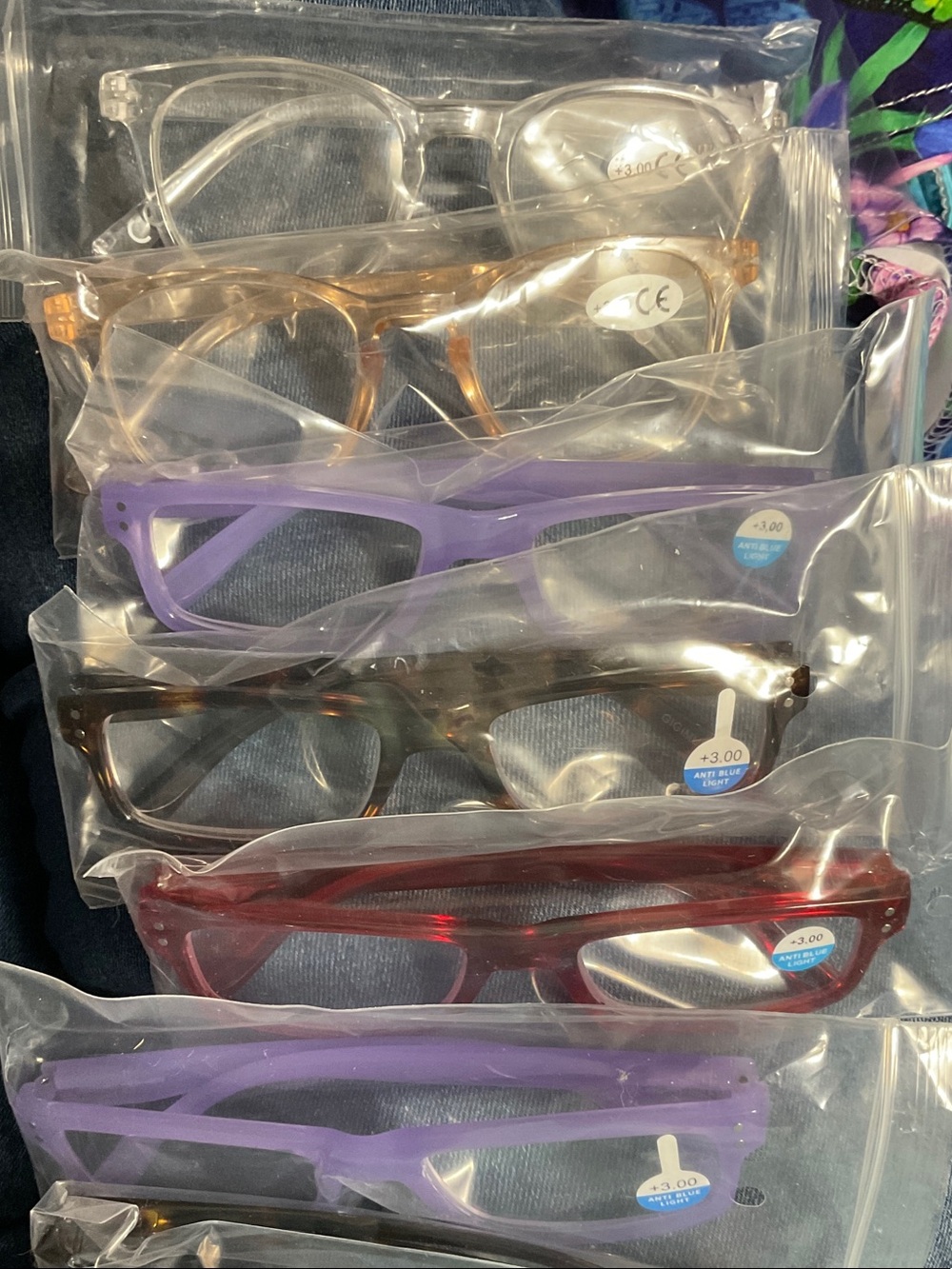 Reading Glasses - set of 8 pairs